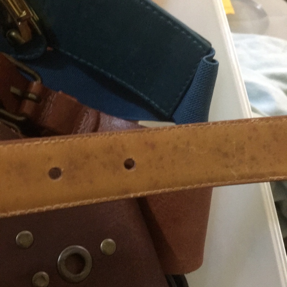 Vintage PIERRE CARDIN Leather Belt - Picture 4 of 5